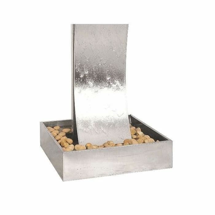 64cm x 34cm Rectangular Stainless Steel Mesh Insert - For Water Features by Ambienté - Image 2