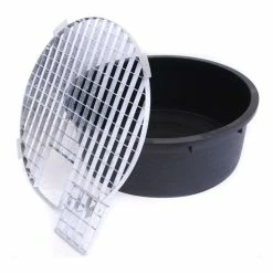 150L Round Plastic Reservoir with Grid - For Water Features