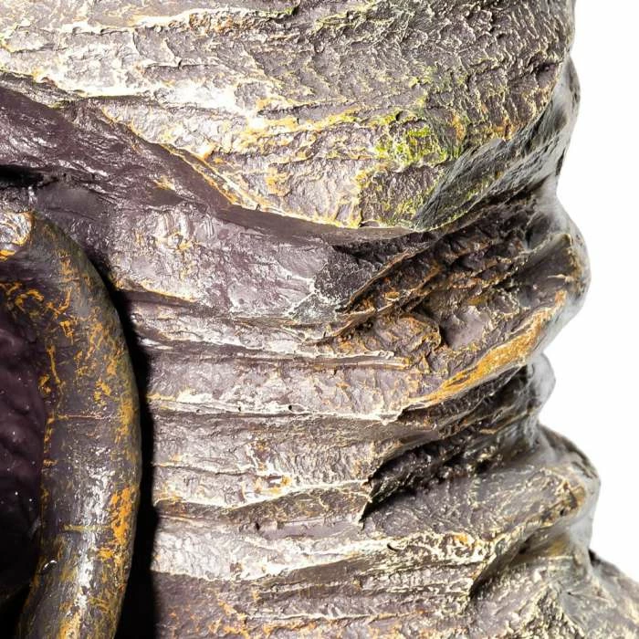 H117cm Noble 4-Tier Oil Jar Water Feature with Lights | Indoor/Outdoor Use by Ambienté - Image 4