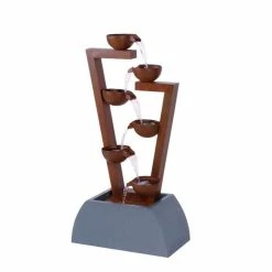 H58cm Arpino Zinc Metal Water Feature