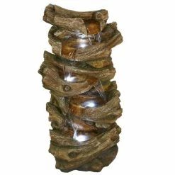 Solar Cheddar Woodland Falls Water Feature