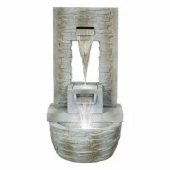 Newhaven Double Cascade Water Feature