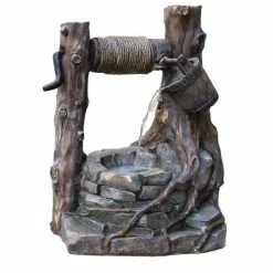 H64cm Woburn Solar Water Feature by Bermuda