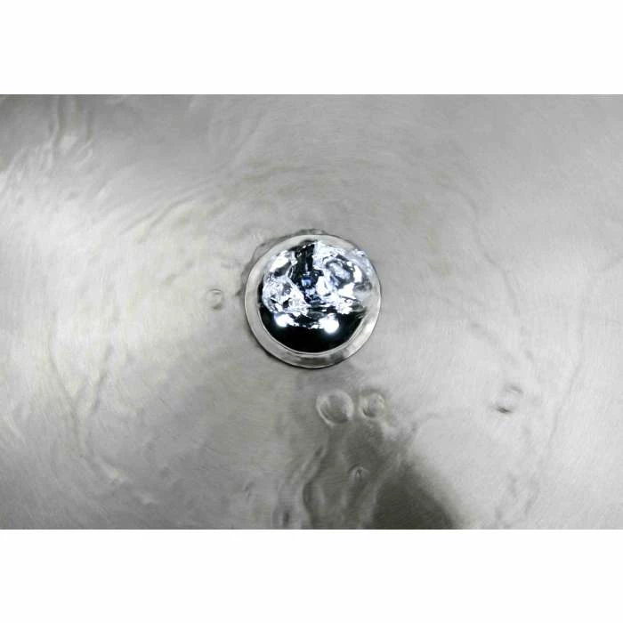 H75cm Brushed Sphere Stainless Steel Water Feature with Lights by Ambienté - Image 3