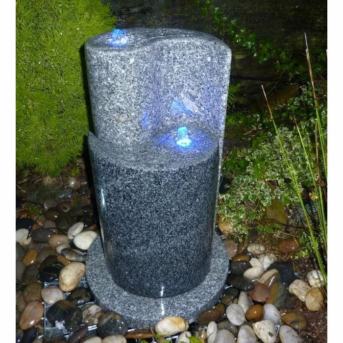 YinYoung Fountain Two Tone Granite