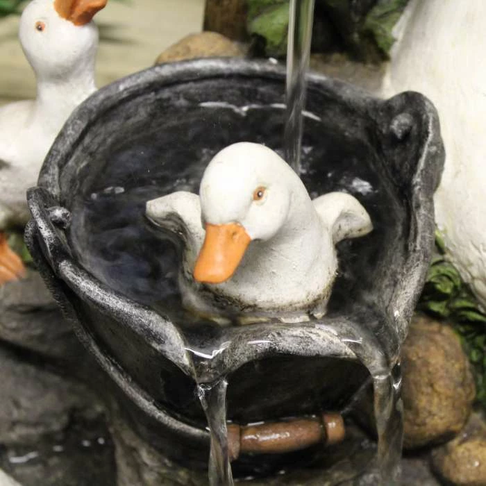 Solar Duck Family at Tap Water Feature - Image 2