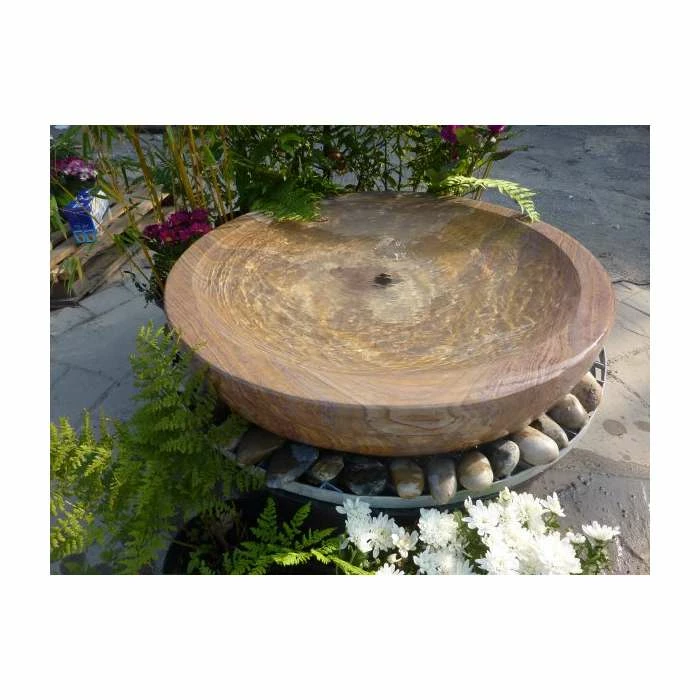 Large Rainbow Babbling Bowl Water Feature