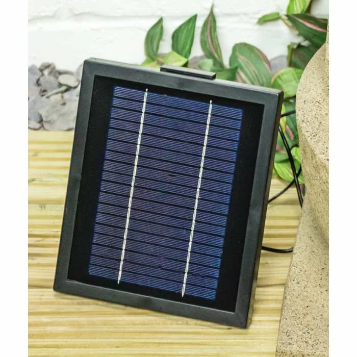 H72cm Kendal 4-Tier Cascading Solar Water Feature with Lights by Solaray - Image 3