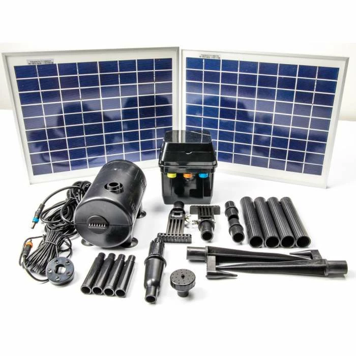 1,200LPH Solar Water Pump Kit with Lights by Solaray - Image 2