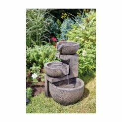 H49cm Genoa Solar Cascading Water Feature
