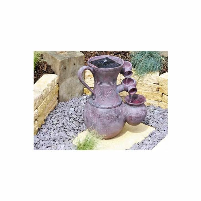 H55cm Pitcher Solar Water Feature - Image 2