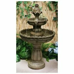 H93cm Jata 2-Tier Water Fountain