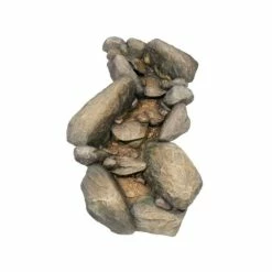 H130cm Colwyn Pebble Effect Watercourse Cascade - For Ponds