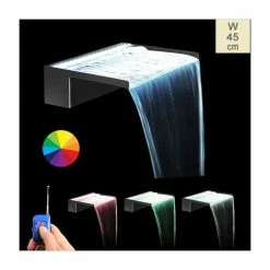 L45cm Colour-Changing LED Strip Light with Remote Control - for Blade Water Features