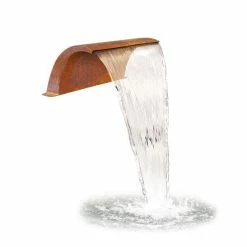 L60cm The Arc Corten Steel Cascade by Ambienté