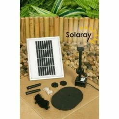 200LPH Solar Water Pump Kit with Lights and Battery Backup by Solaray